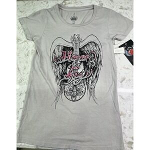 Key By Key Closet Women's T Shirt With Swarovski Crystallized XS